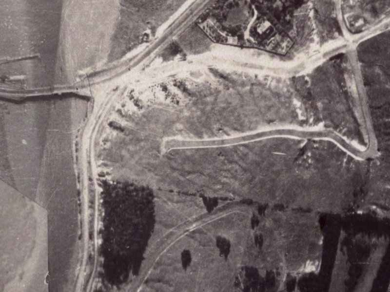 71 Te Awakura Terrace from the air, 1925-1929