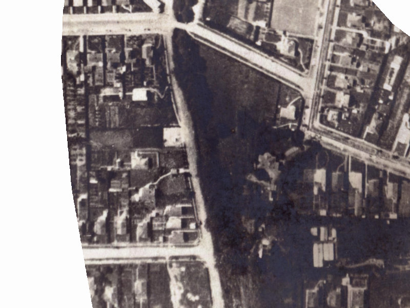 97 Palatine Terrace from the air, 1925-1929