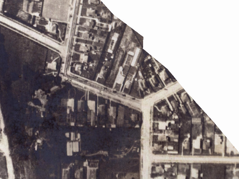 24A Saint Martins Road from the air, 1925-1929