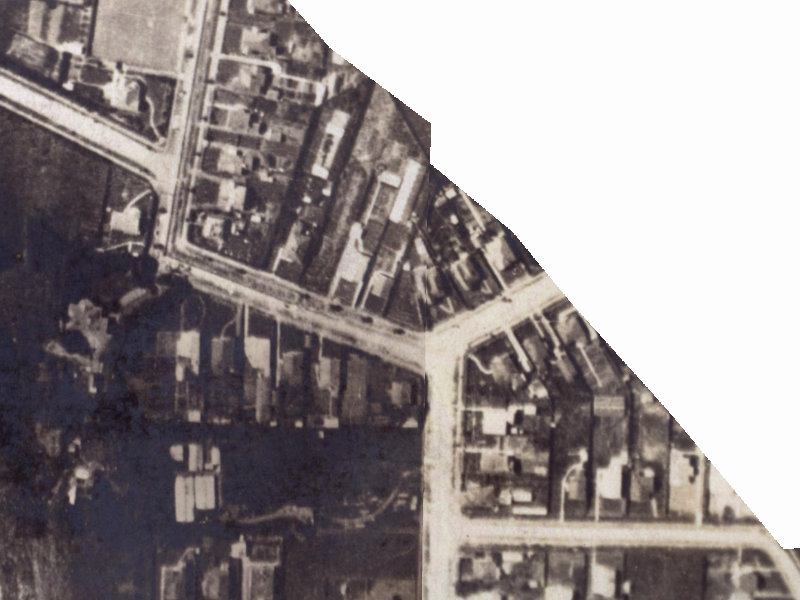 22 Saint Martins Road from the air, 1925-1929