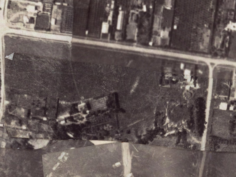 26 Grange Street from the air, 1925-1929