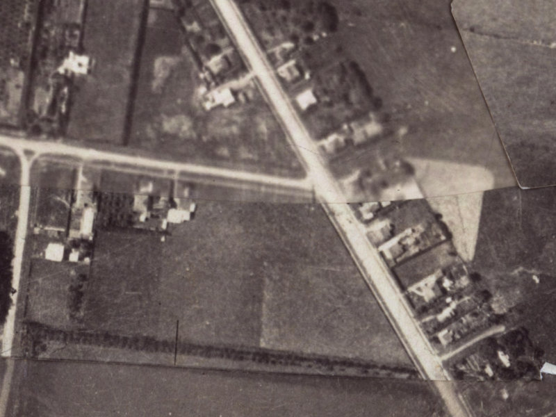 78 Grange Street from the air, 1925-1929