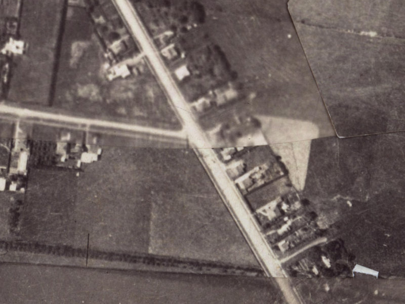 262 Opawa Road from the air, 1925-1929