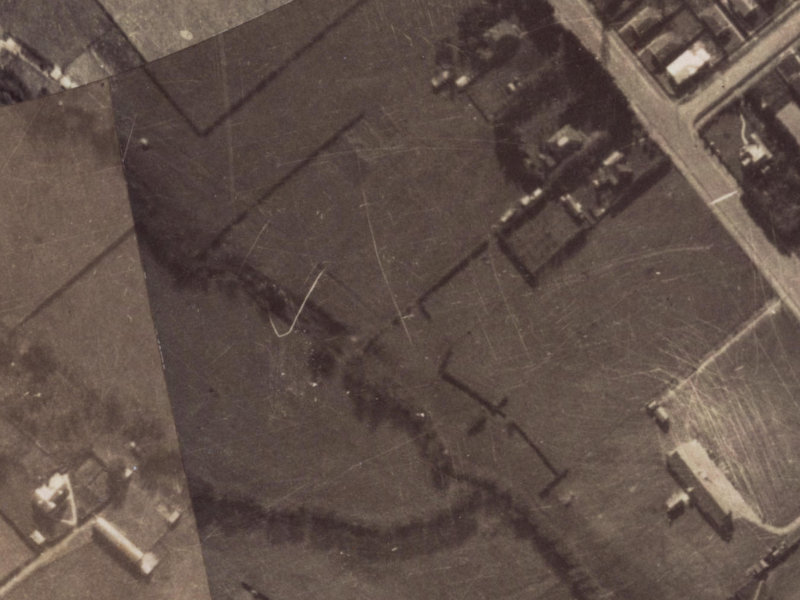 11A Urella Place from the air, 1925-1929
