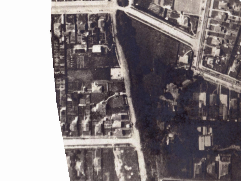 239 Eastern Terrace from the air, 1925-1929