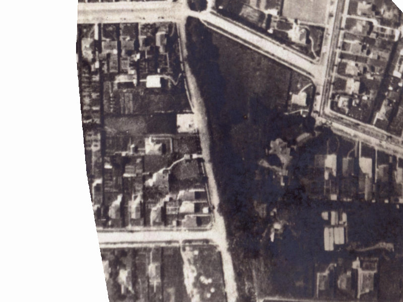 237A Eastern Terrace from the air, 1925-1929