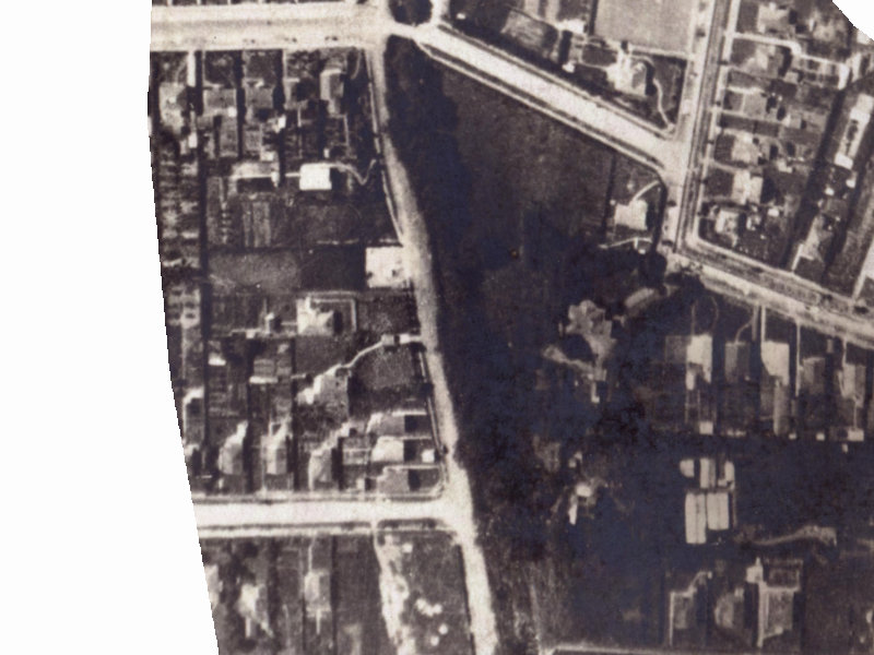 239 Eastern Terrace from the air, 1925-1929