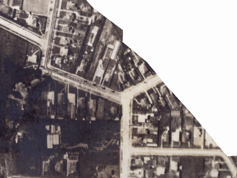 1 Gamblins Road from the air, 1925-1929