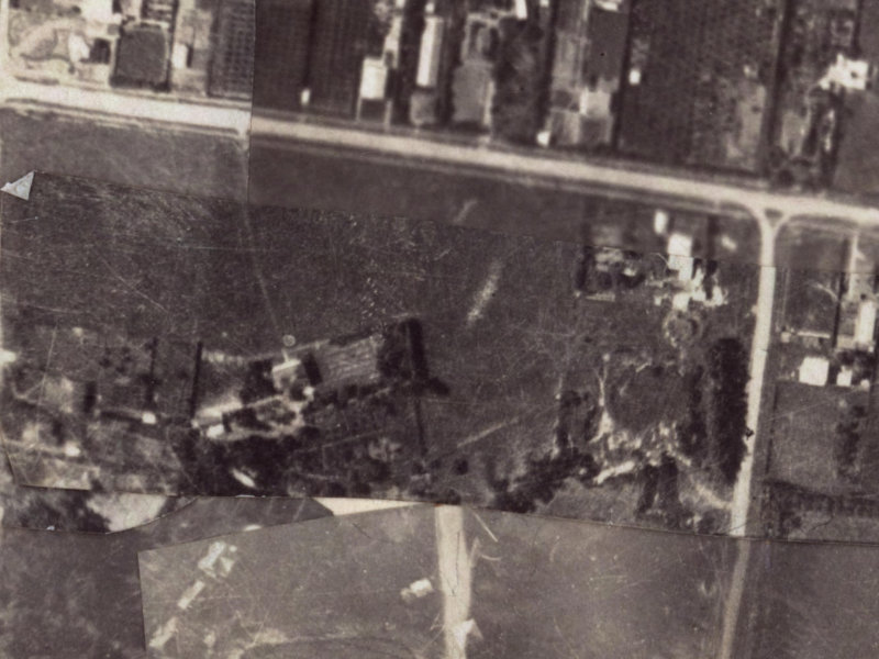 24 Grange Street from the air, 1925-1929