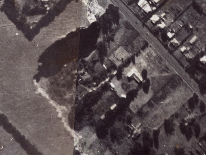 124B Main Road from the air, 1925-1929