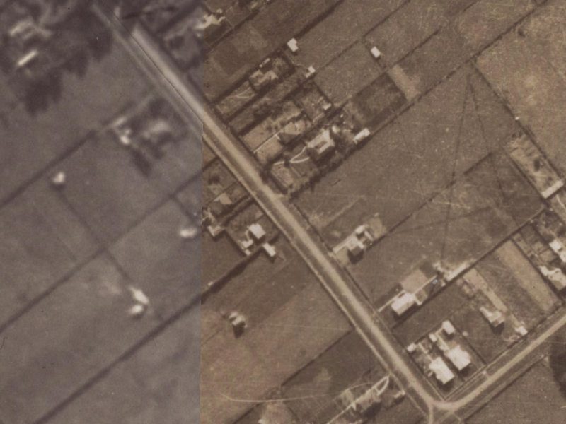 57 Tankerville Road from the air, 1925-1929
