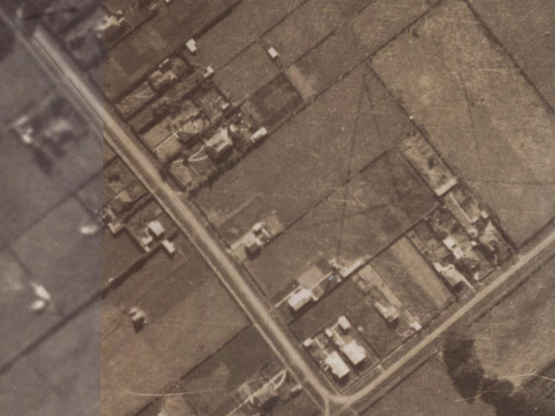 36A Mathers Road from the air, 1925-1929