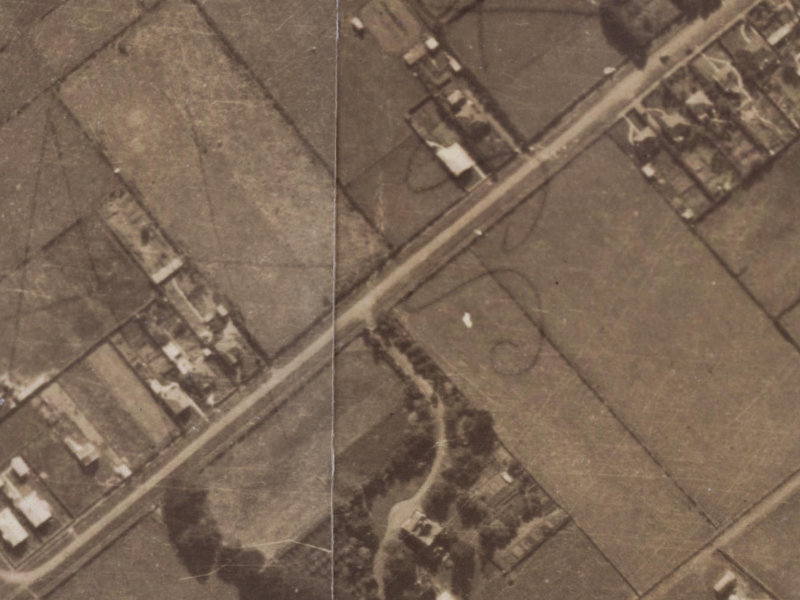 37E Mathers Road from the air, 1925-1929