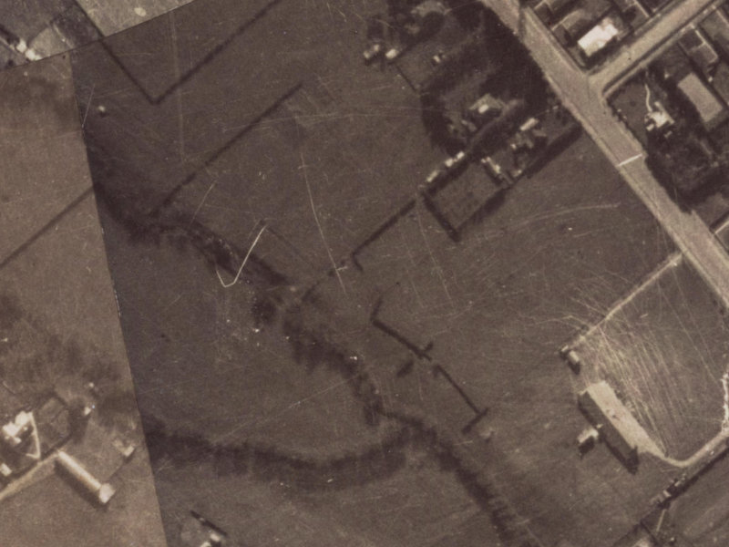 Urella Place from the air, 1925-1929