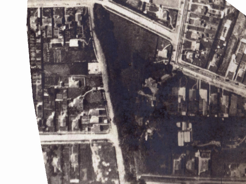 94 Palatine Terrace from the air, 1925-1929