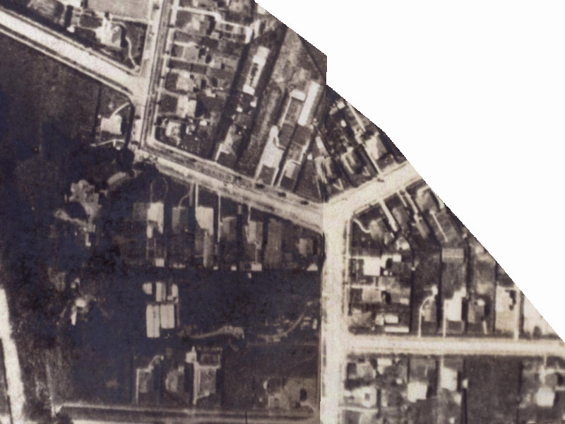 22-24 St Martins Road from the air, 1925-1929