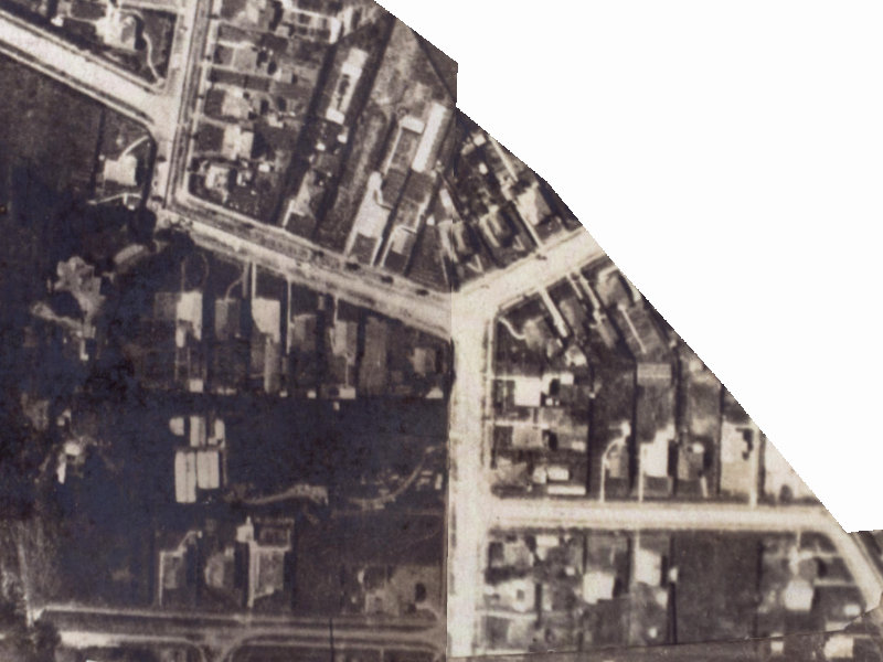 19 Saint Martins Road from the air, 1925-1929