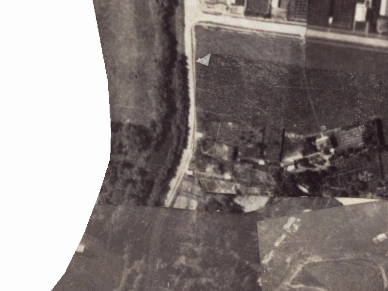55 Aynsley Terrace from the air, 1925-1929