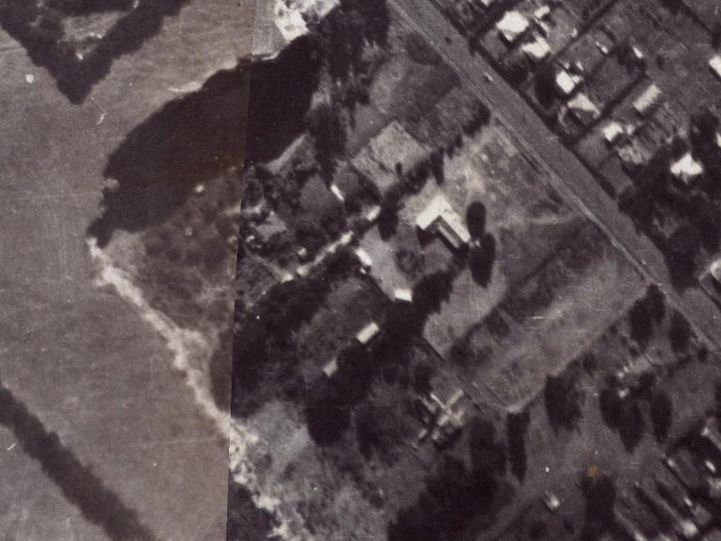 136 Main Road from the air, 1925-1929