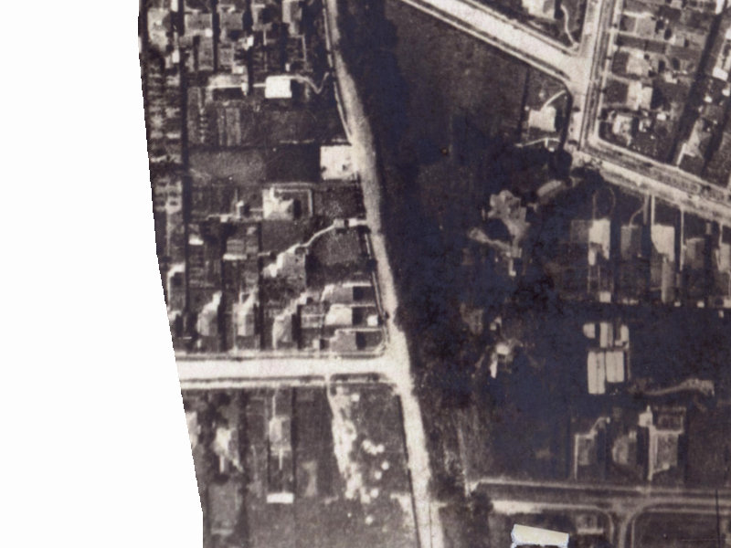 235 Eastern Terrace from the air, 1925-1929