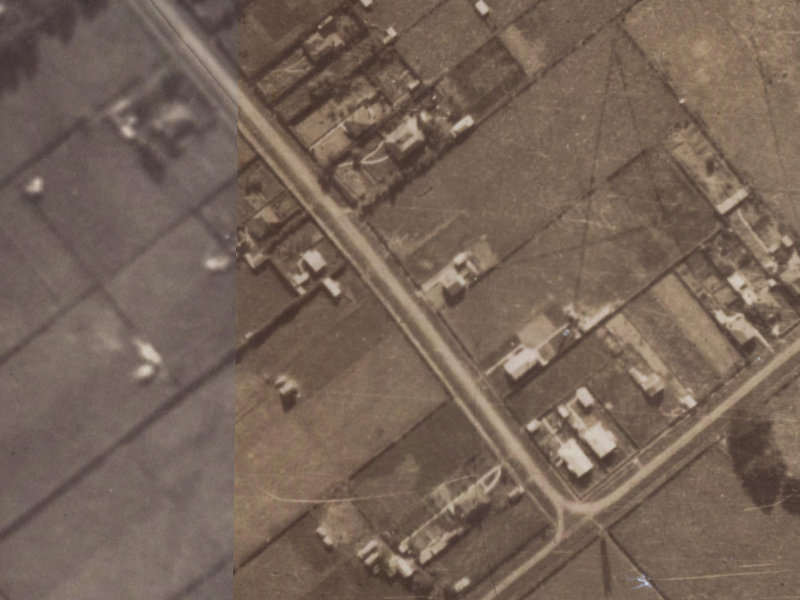 66 Tankerville Road from the air, 1925-1929