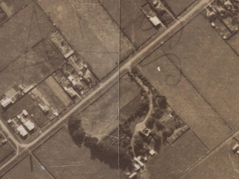 39 Mathers Road from the air, 1925-1929