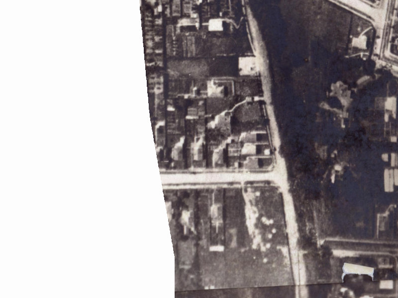 143 Fisher Avenue from the air, 1925-1929