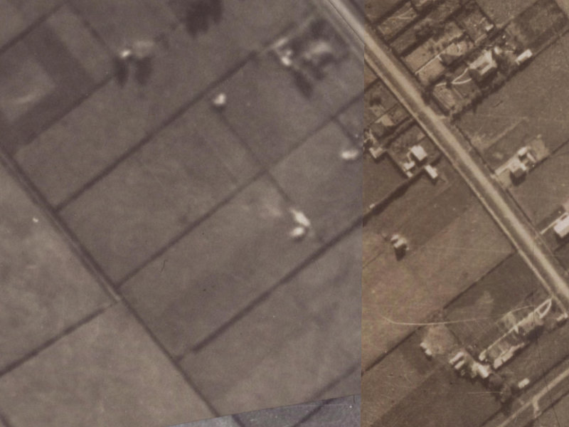 7 Hussar Place from the air, 1925-1929
