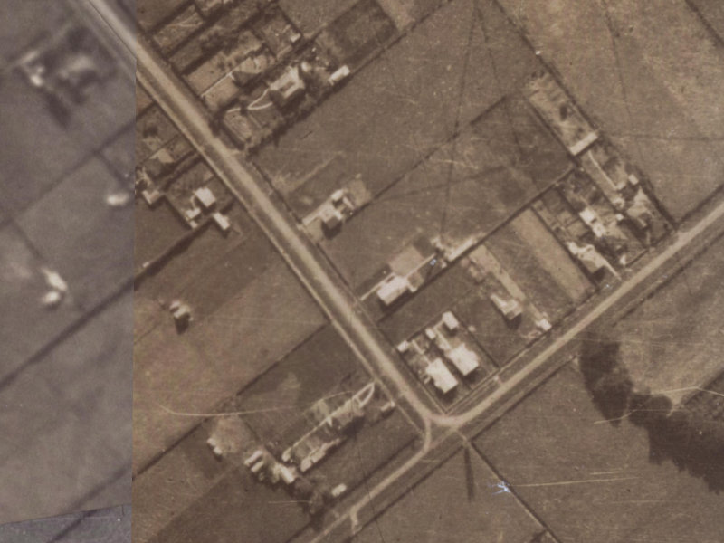 42 Mathers Road from the air, 1925-1929