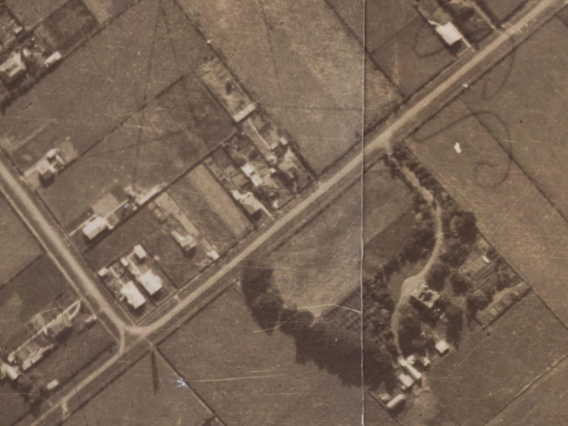 38 Mathers Road from the air, 1925-1929