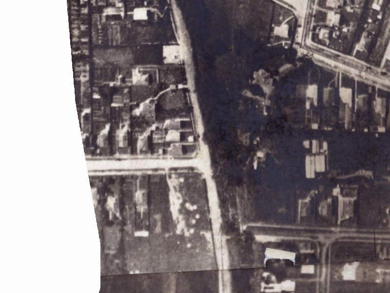 233 Eastern Terrace from the air, 1925-1929