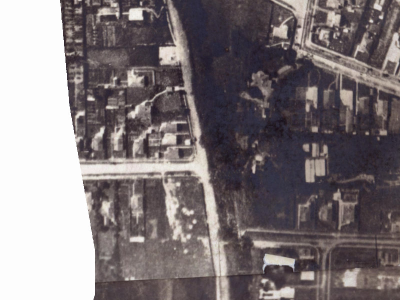 233 Eastern Terrace from the air, 1925-1929