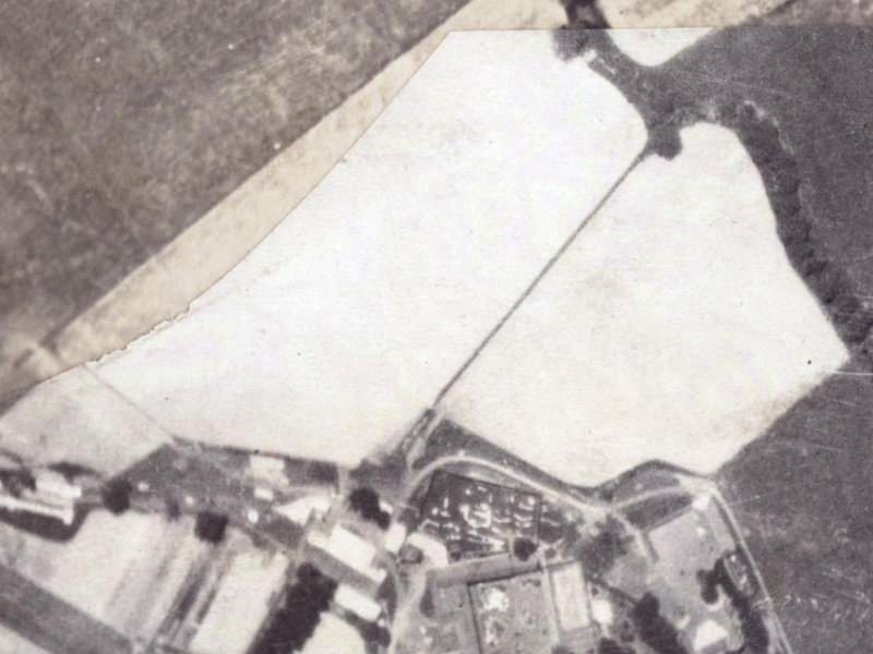 86 McMahon Drive from the air, 1925-1929