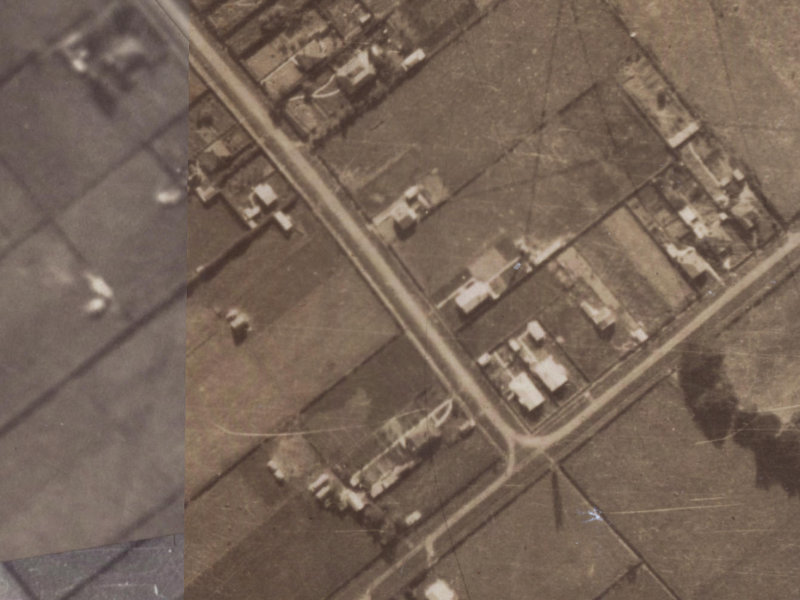69 Tankerville Road from the air, 1925-1929