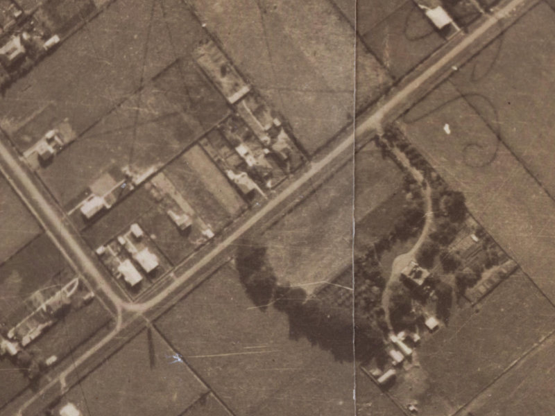 47 Mathers Road from the air, 1925-1929
