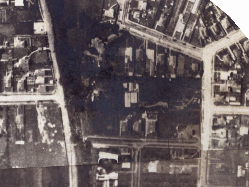 84 Palatine Terrace from the air, 1925-1929