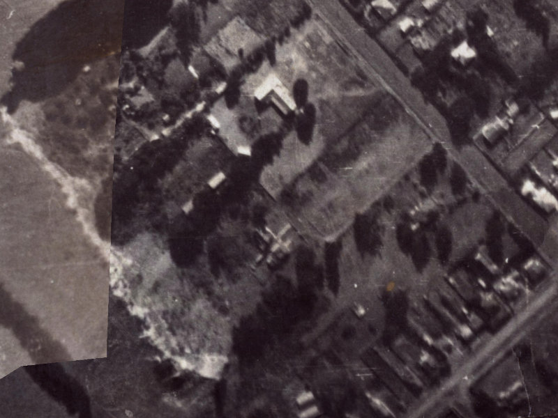 30 Raekura Place from the air, 1925-1929