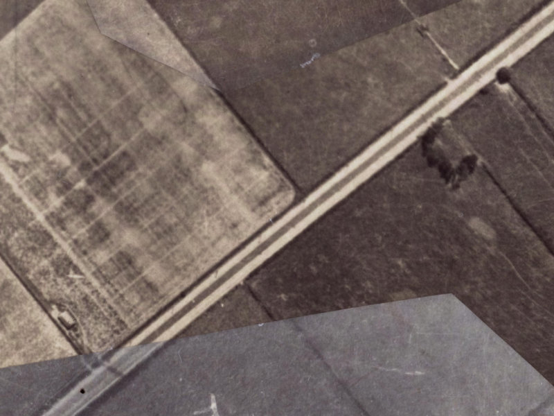 166 Halswell Road from the air, 1925-1929