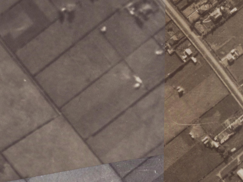 4 Hussar Place from the air, 1925-1929