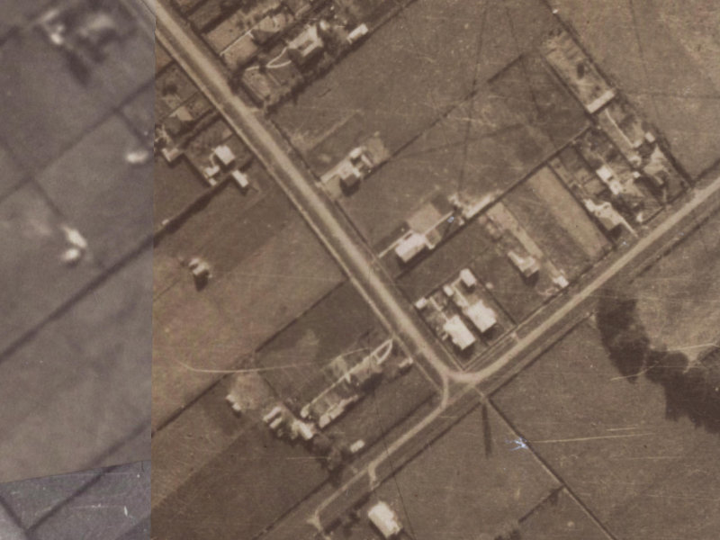 70 Tankerville Road from the air, 1925-1929