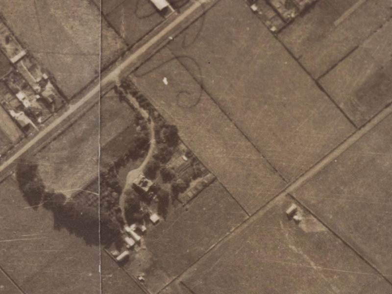 Cedars Street from the air, 1925-1929