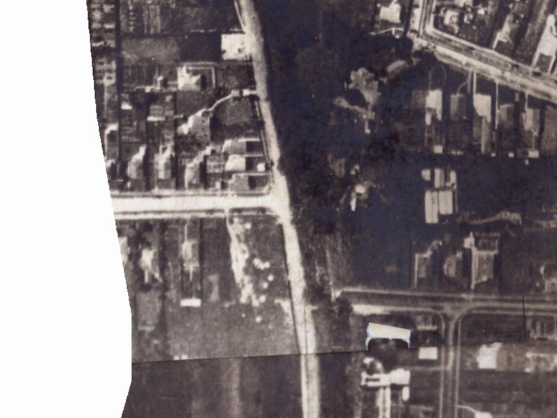 228 Eastern Terrace from the air, 1925-1929