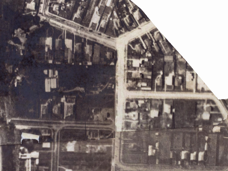 14 St Martins Road from the air, 1925-1929