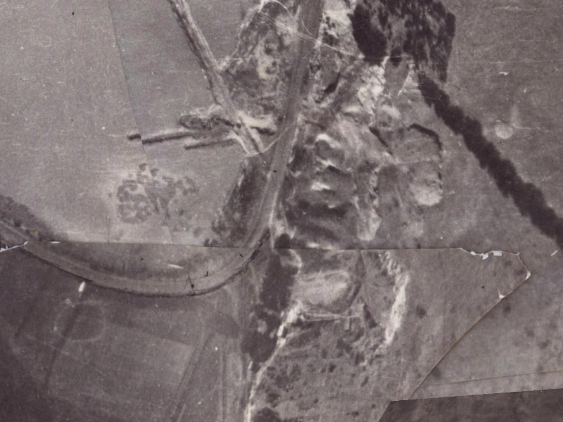 122 McCormacks Bay Road from the air, 1925-1929