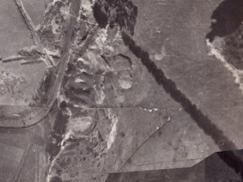 32 Glenstrae Road from the air, 1925-1929