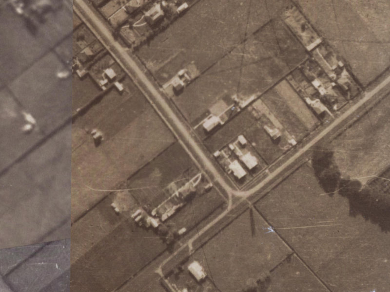 46 Mathers Road from the air, 1925-1929