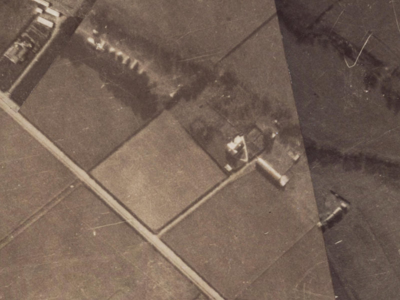 63 McBeath Avenue from the air, 1925-1929