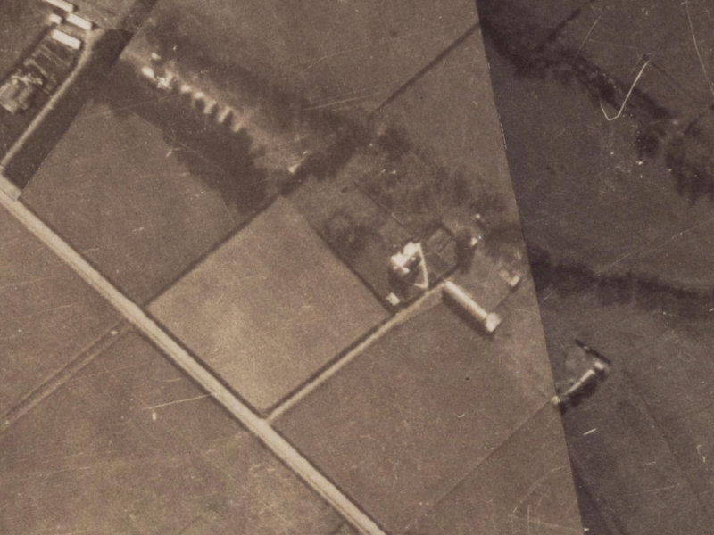 62 McBeath Avenue from the air, 1925-1929