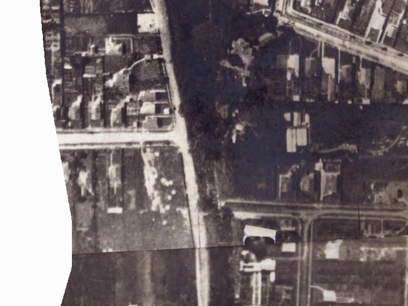 86B Palatine Terrace from the air, 1925-1929