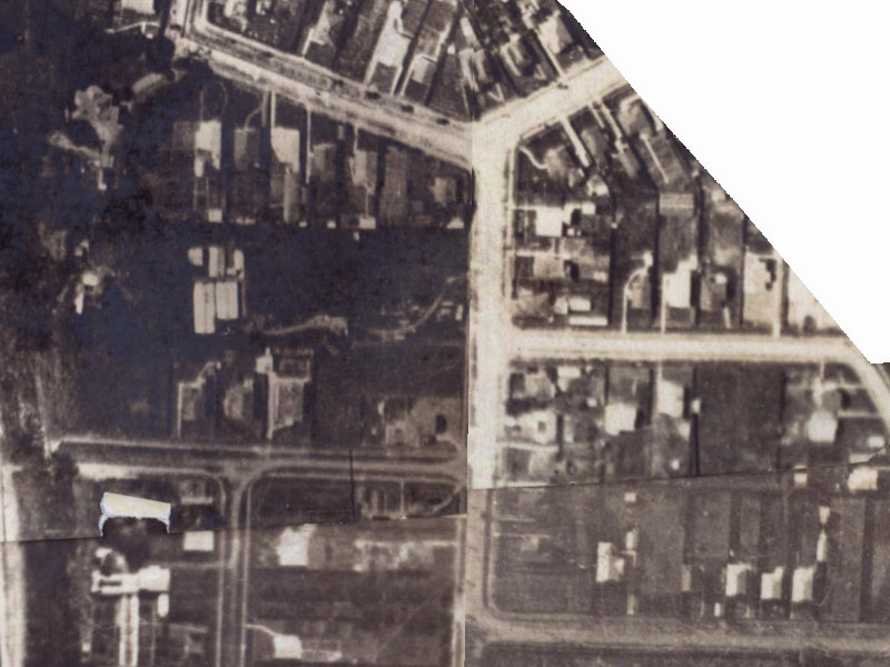 11 Saint Martins Road from the air, 1925-1929